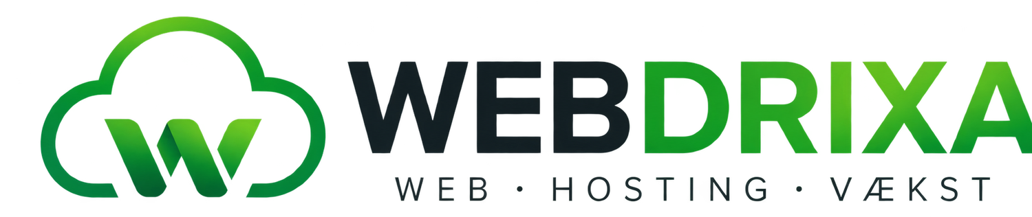 Webdrixa – Web · Hosting · Vækst
